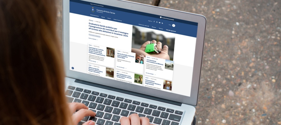 Sito web Porto Torres PNRR
