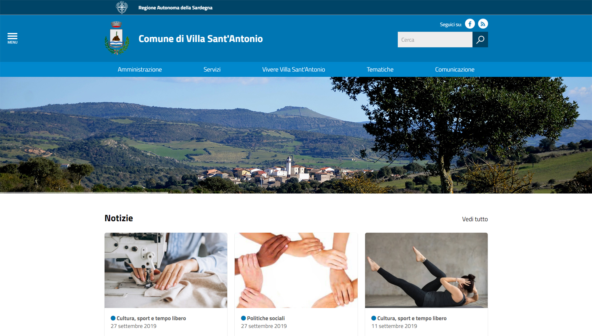 Comune di Villa Sant'Antonio - Homepage