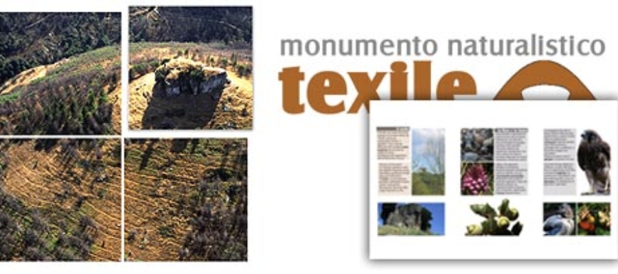 Depliant sul Monumento naturalistico del Texile