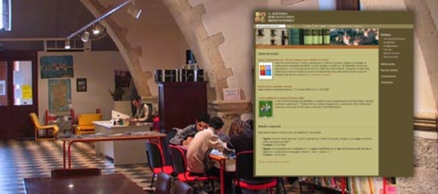Sito Web Bibliomontiferru - Sistema Bibliotecario del Montiferru