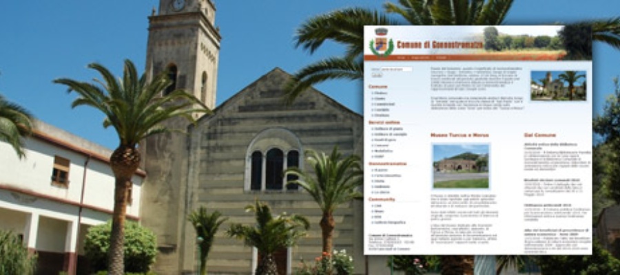 Sito Web del Comune di Gonnostramatza