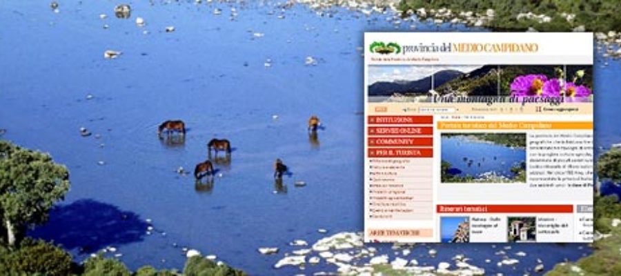 Sito Web del Portale della Provincia del Medio Campidano