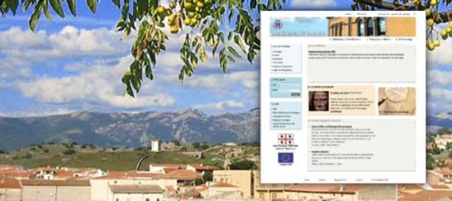 Sito Web Mediateca comunale di Oschiri