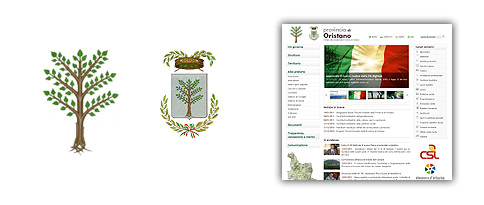 Redesign portale della Provincia di Oristano