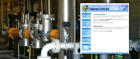 Redesign del sito web promozionale Sardinya Gas