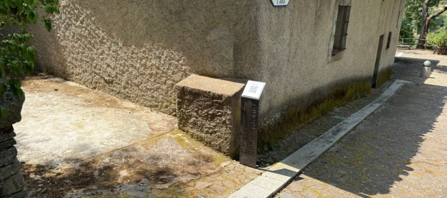 Aritzo, chiesa di Sant'Antonio. Codice QR