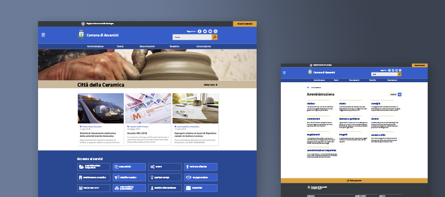 Sito web del Comune di Assemini