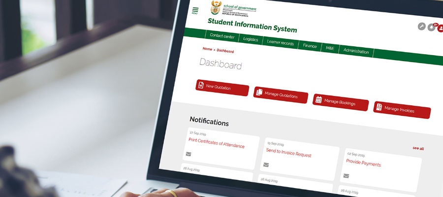 Student Information System - Dashboard