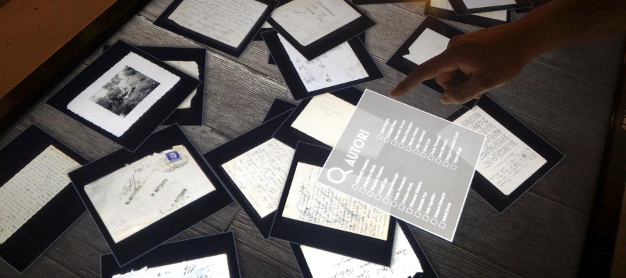 Tramariglio, tavolo interattivo multitouch