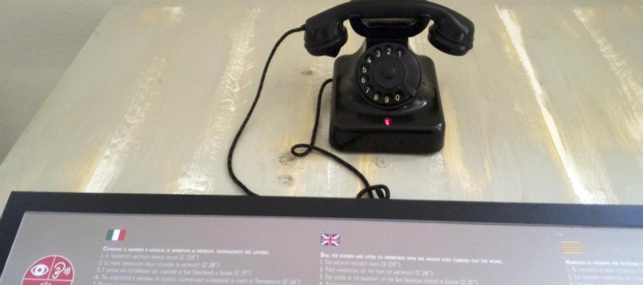 Tramariglio, telefono interattivo